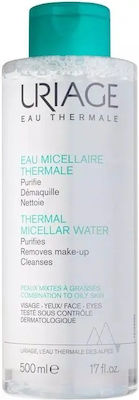 Uriage Micellar Water Ντεμακιγιάζ Thermal για Λιπαρές Επιδερμίδες 500ml