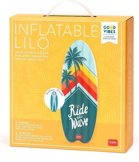 Legami Milano Surf Board Παιδικό Φουσκωτό Στρώμα Θαλάσσης 173x70cm