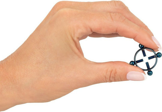You2Toys Bad Kitty Nipple Jewellery Σφιγκτήρες Θηλών Blue Moon 2τμχ