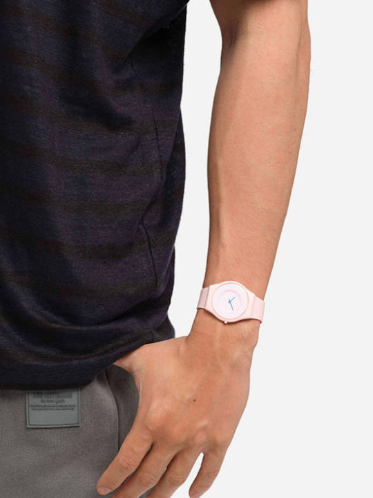 Swatch Caricia Watch Battery with Rubber Strap