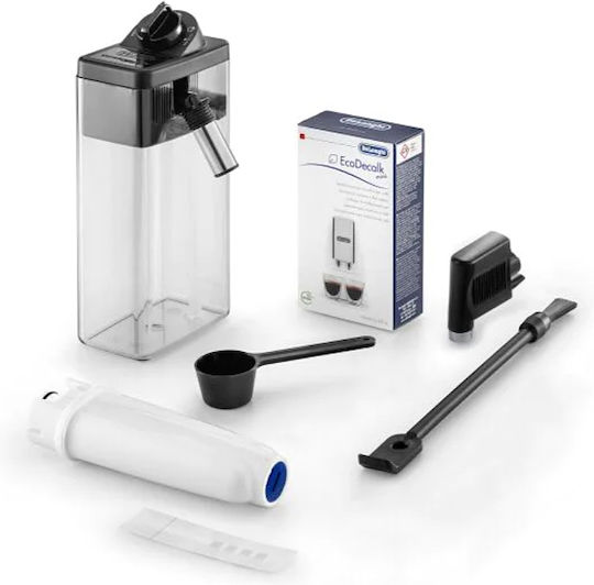 De'Longhi Dinamica Автоматична Еспресо Кафемашина 1450W Налягане 15bar за Cappuccino с Мелачка Черна ECAM350.50.B