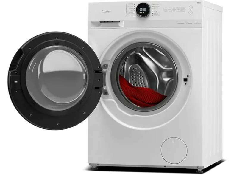 Midea MF200W80B/W-GR Πλυντήριο Ρούχων 1400 Στροφών 8kg | Skroutz.gr