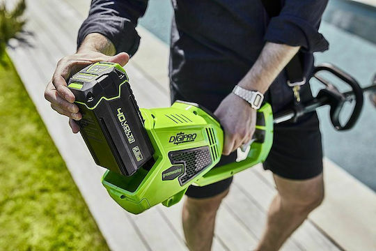 Greenworks G40LT за Рамо / Ръчна Храсторез 5.5кг 40V