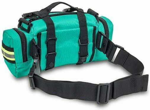 Elite Bags Isoliert Medizinischer Rucksack Erste Hilfe Emergency in Grün Farbe