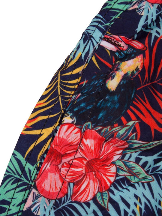Exotic Men's Swimwear Shorts Blue/Green/Yellow/Red Floral