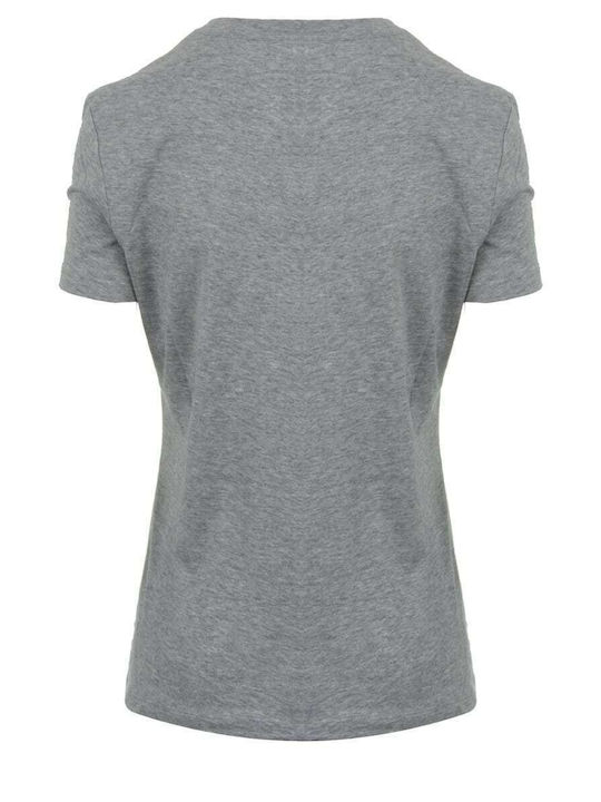 Damen T-Shirt Gray