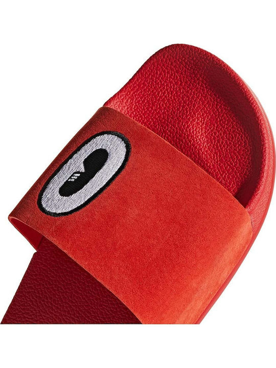 Adilette HATTIE STEWARD Frauen Flip Flops in Rot Farbe