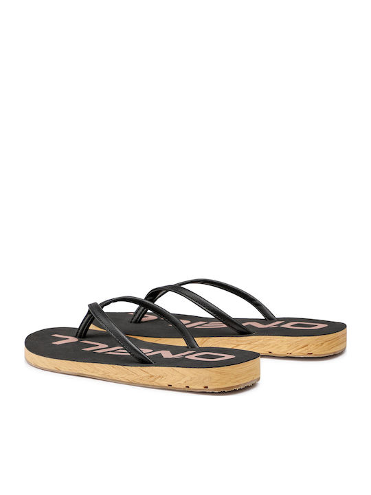Pinetree Women's Flip Flops Black