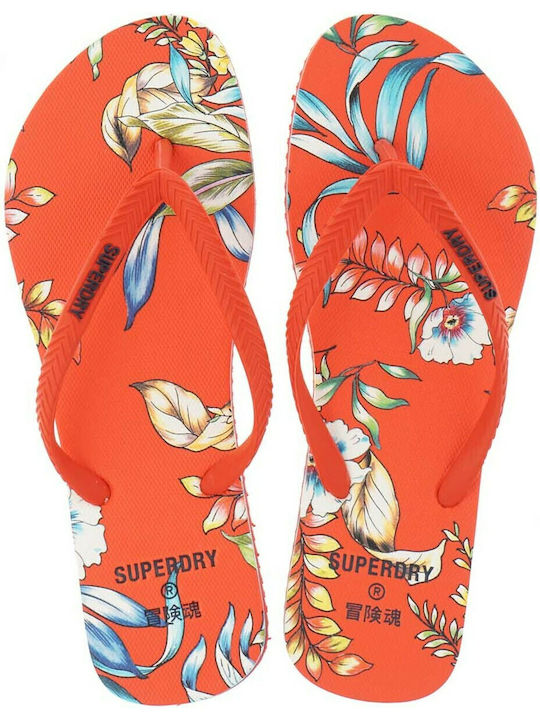 Classic Vintage Women's Flip Flops Red