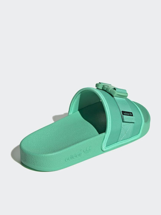 Pouchylette Women's Slides Hi-Res Green / Core Black