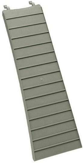 Ferplast Accessories for Cages for Guinea pig / Rabbit / Chinchilla / Hamster Ladder Gray 38.5x14x1.6cm