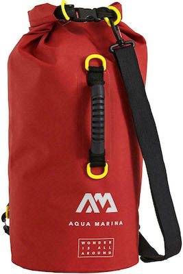 Aqua Marina Wasserdichte Tasche Umhängetasche mit einer Kapazität von 20 Litern Rot