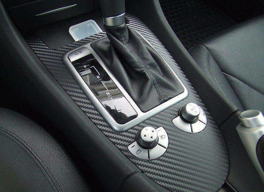 3M Autocolante Carbon pentru Faruri Auto în Culoarea Negru 1buc ΑΜ168