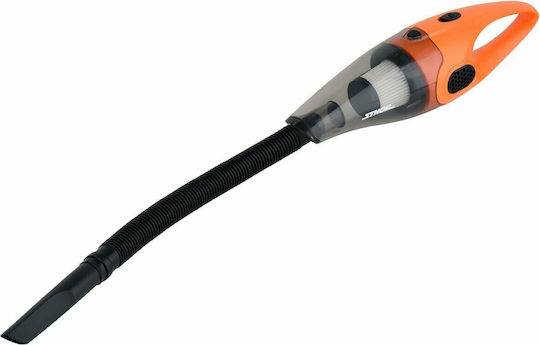 Sthor Vacuum Cleaner Car Handheld Vacuum Dry Vacuuming with Power 100W Rechargeable 12V Orange