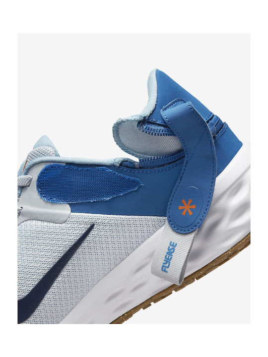 Revolution 6 FlyEase Next Nature Sport Shoes Running Pure Platinum / Dark Marina Blue / Worn Blue / Thunder Blue