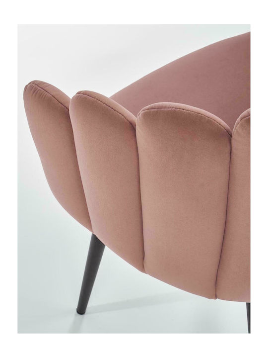 Ambros Catifelat Roz 65x62x85cm