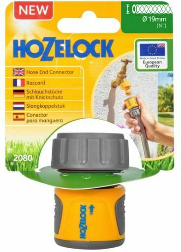 Hozelock Soft Touch 208060110 Quick Connector Water Pipe with Female-Female Thread 19mm