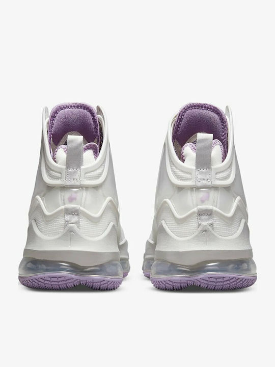 LeBron 19 High Basketball Shoes Phantom / Canyon Purple / Light Iron Ore