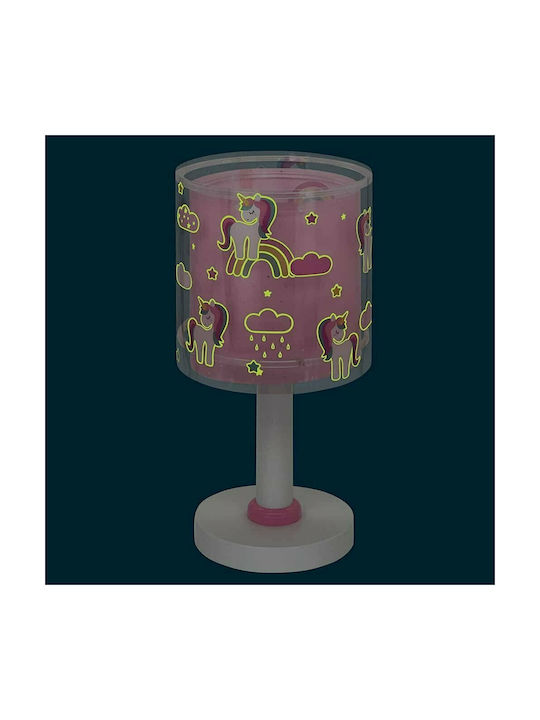 Ango Kids Portable Lamp Unicorns Transparent 15x15x30εκ.