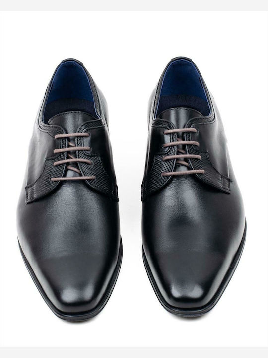 Cesar Leder Herrenschuhe Schwarz