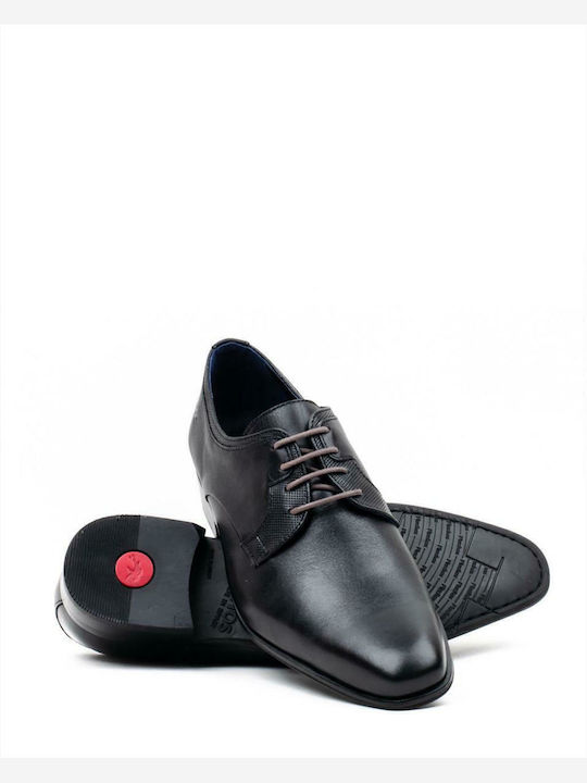 Cesar Leder Herrenschuhe Schwarz