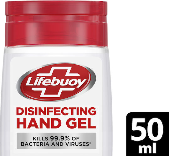 Lifebuoy Disinfecting Hand Gel Υγρό Αντισηπτικό Χεριών 50ml