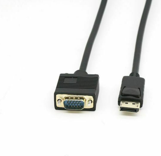 Equip Cable DisplayPort male - VGA male 2m Black (119338)