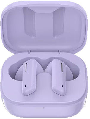 Awei T36 Earbud Bluetooth Handsfree Ακουστικά με Αντοχή στον Ιδρώτα και Θήκη Φόρτισης Μωβ