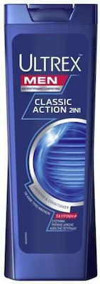 Ultrex Men Classic Action 2 σε 1 Αντιπιτυριδικό Σαμπουάν & Conditioner για Κάθε Τύπο Μαλλιών 360ml