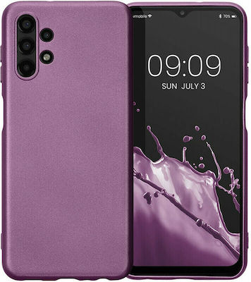 KWmobile Metallic Coperta din spate Silicon Lavender (Galaxy A13 4G - Galaxy A13 4G) 58021.230