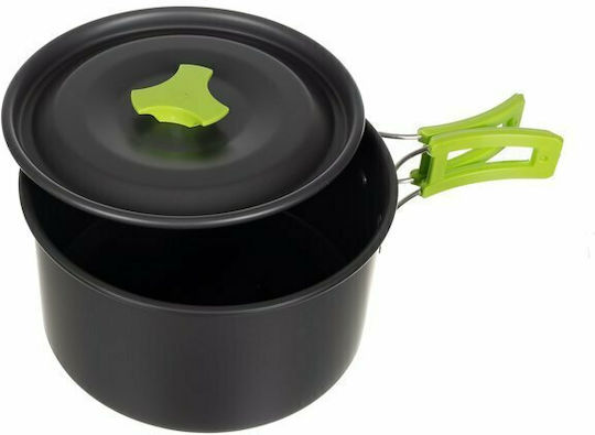 Trizand Cookware Set for Camping Portable with Non-Stick Coating 13pcs