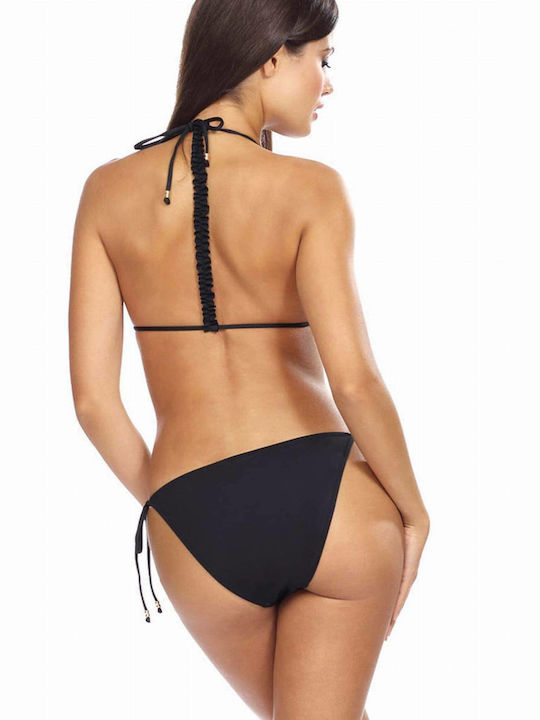 Lorin Set Bikini Triunghi cu Umplutură Negru