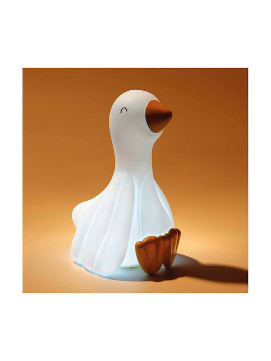 Little Dutch Φωτάκι Νυκτός LED Little Goose Μπαταρίας Λευκό