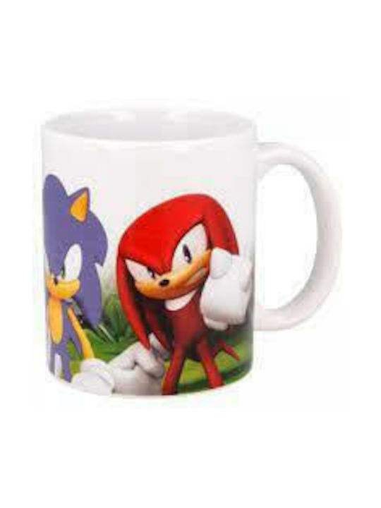 Stor Sonic Hedgehog Чаша Керамично Многоцветна 325мл