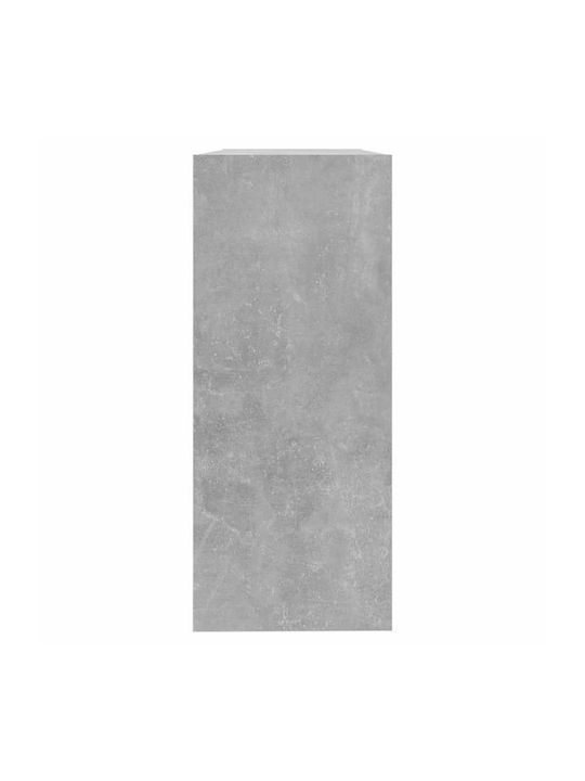 Grey Bookcase 100x30x72cm