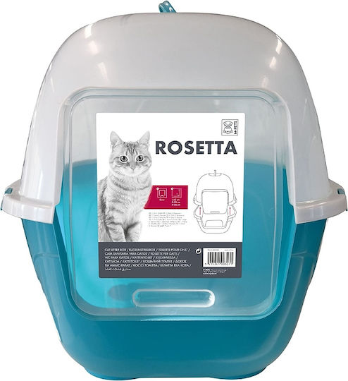 M-Pets Rosetta Katzentoilette Geschlossen Grün L62 x B53 x H56cm