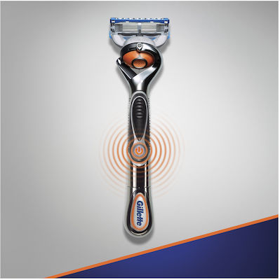 Gillette Fusion5 ProGlide Power Razor with 5 Blade Replacement Head & Lubricating Tape