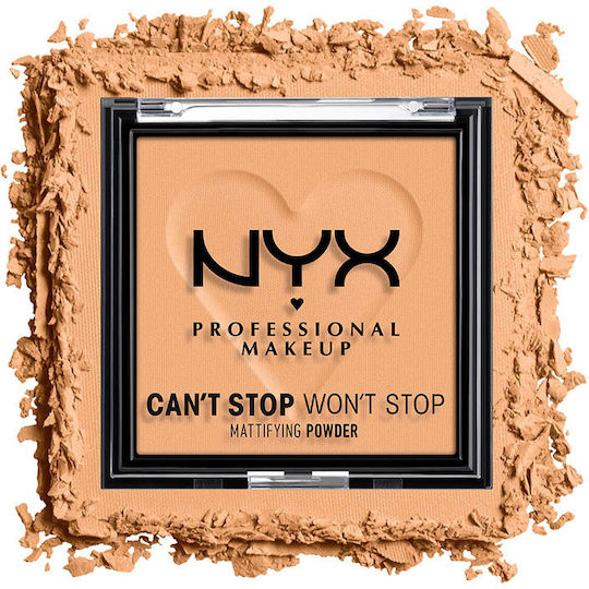 Nyx Professional Makeup Can't Stop Won't Stop Matte Powder Powder 05 Golden 6gr