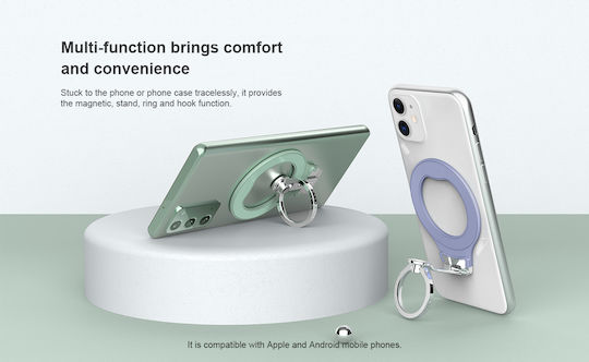 Nillkin SnapGrip Ring Holder Κινητού σε Μαύρο χρώμα