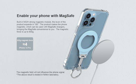Nillkin SnapGrip Ring Holder Κινητού σε Μαύρο χρώμα