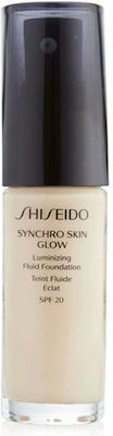 Shiseido Synchro Skin Glow Luminizing Fluid Foundation SPF20 N4-Neutral 4 30ml