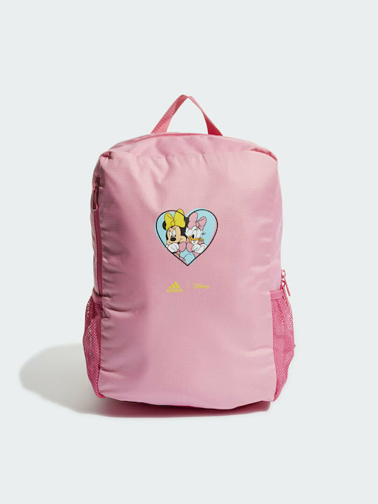 adidas Schulranzen Rucksack Grundschule mit Flaschenhalter Bliss Rosa/Pulse Magenta/Impact Gelb 15l 23 x 13 x 34cm