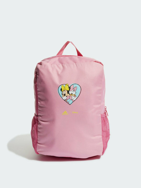 adidas Schulranzen Rucksack Grundschule mit Flaschenhalter Bliss Rosa/Pulse Magenta/Impact Gelb 15l 23 x 13 x 34cm