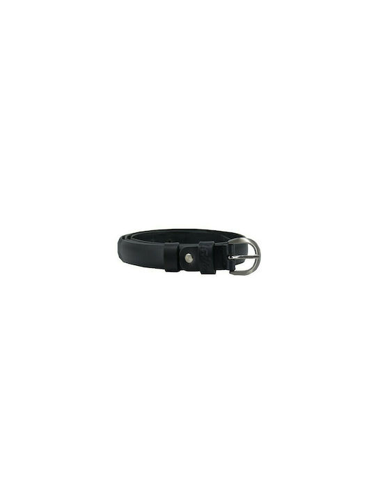 Leather 100 LEATHER BELT CODE: 29-BELT-1-119 (BLACK)