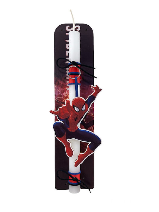 Λαμπάδα Spiderman Στρογγυλή Αρωματική