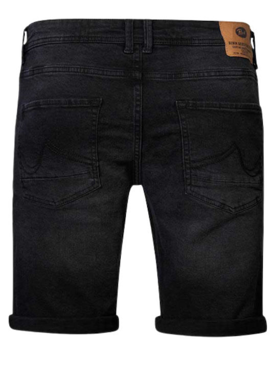 Petrol Industries Herrenshorts Jeans Schwarz