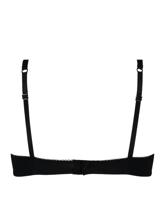 Secret Lace Μαύρο Σουτιέν με Ελαφριά Ενίσχυση