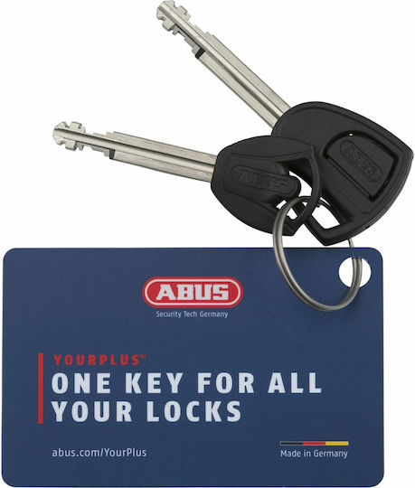 Abus Granit Plus 470/150HB300 + EaZyKF Fahrradschloss für Pedal mit Schlüssel Schwarz