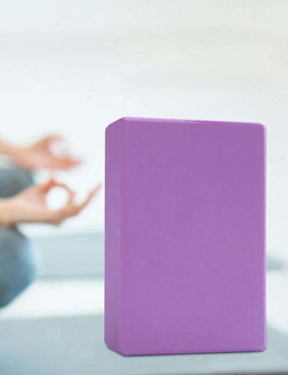 Niyamas Yoga Block Μωβ