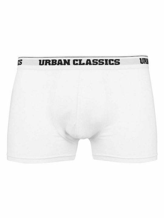 Urban Classics Men's Boxers Black/White with Patterns 5Pack